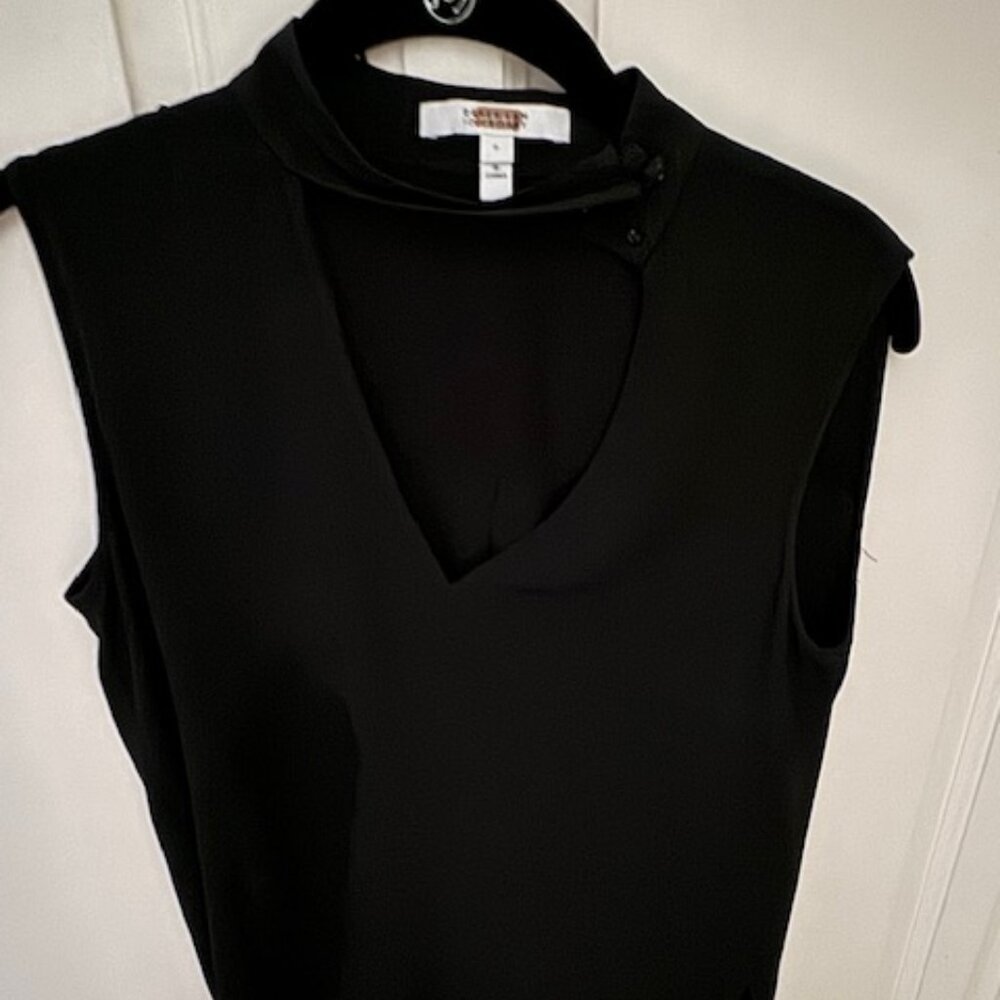 Derek Lam Crosby Sleeveless Blouse Black